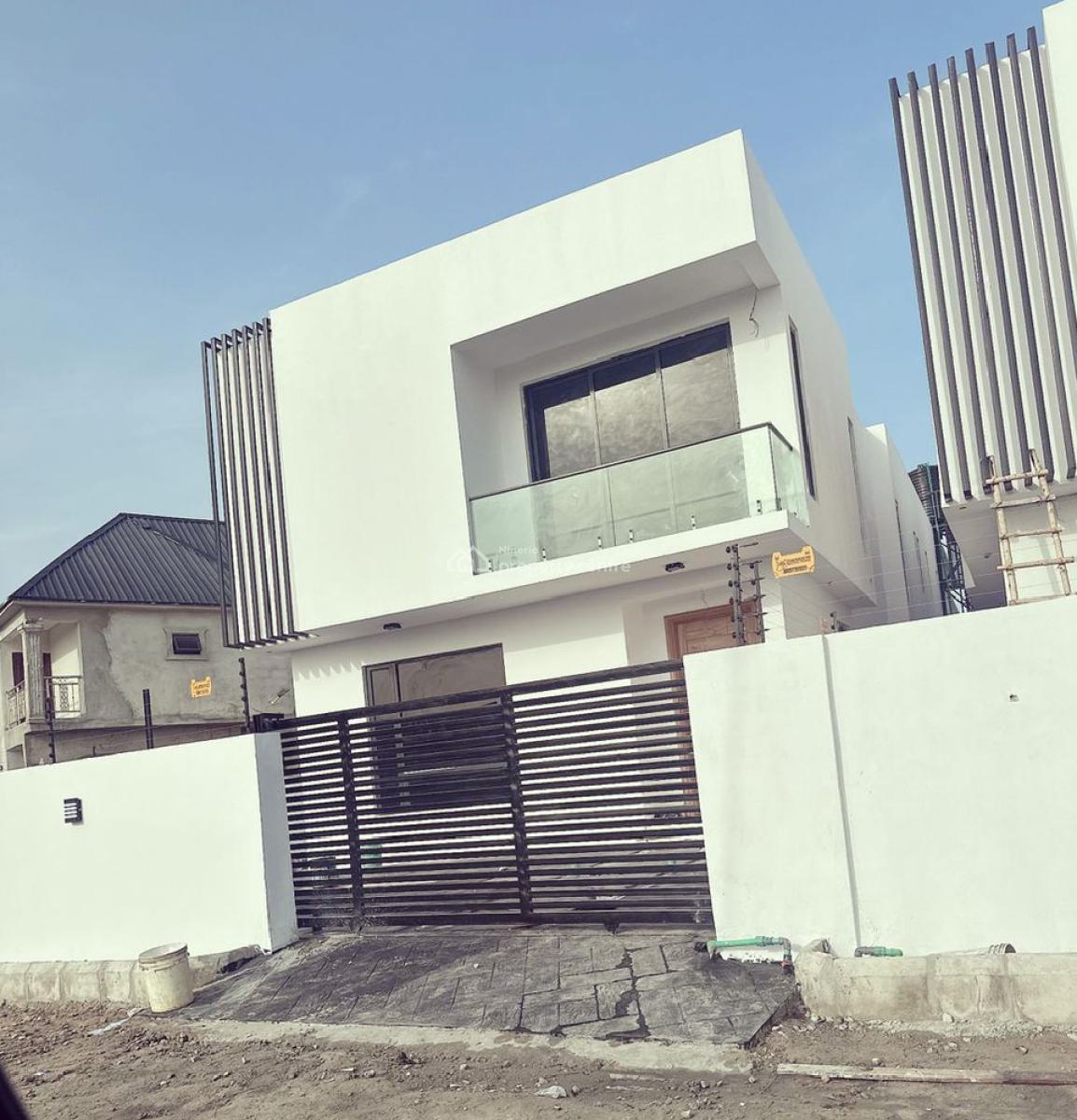 5 Bedroom Fully Detached Duplex with a Room Bq, Lekki Garden Phase 2 Abraham, Ajah, Lagos, Detached Duplex for Sale