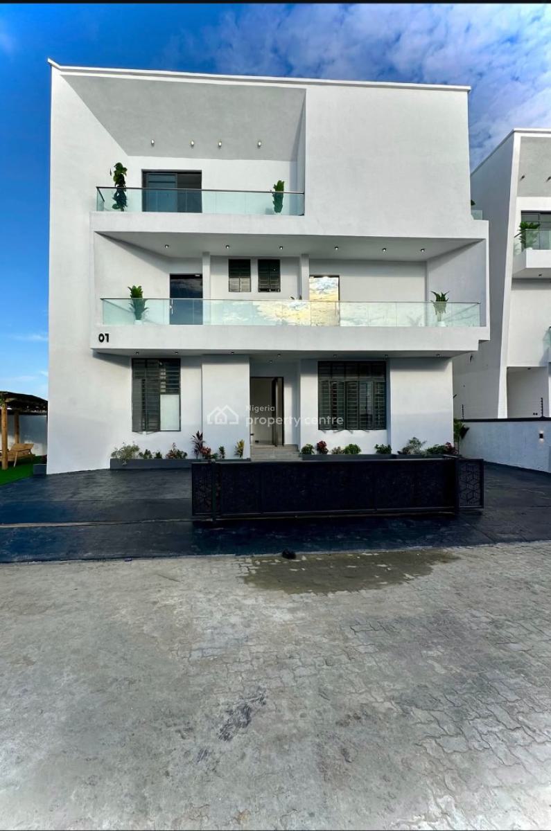 Contemporary 5 Bedroom Duplex, Chevron, Lekki, Lagos, Detached Duplex for Sale