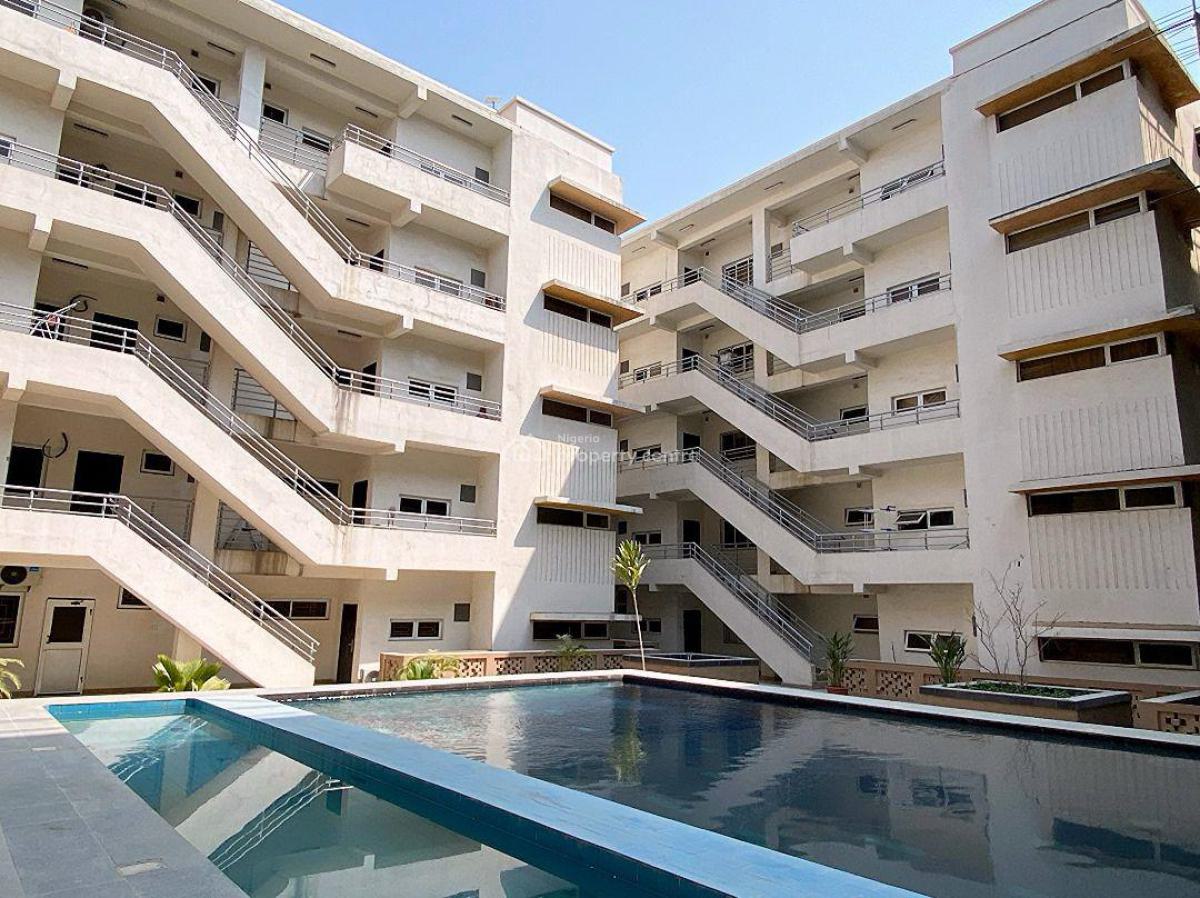 Fully Furnished and Luxury 1 Bedroom Serviced Apartment with Swimming Pool, Lekki Phase 1, Lekki, Lagos, Flat / Apartment for Rent