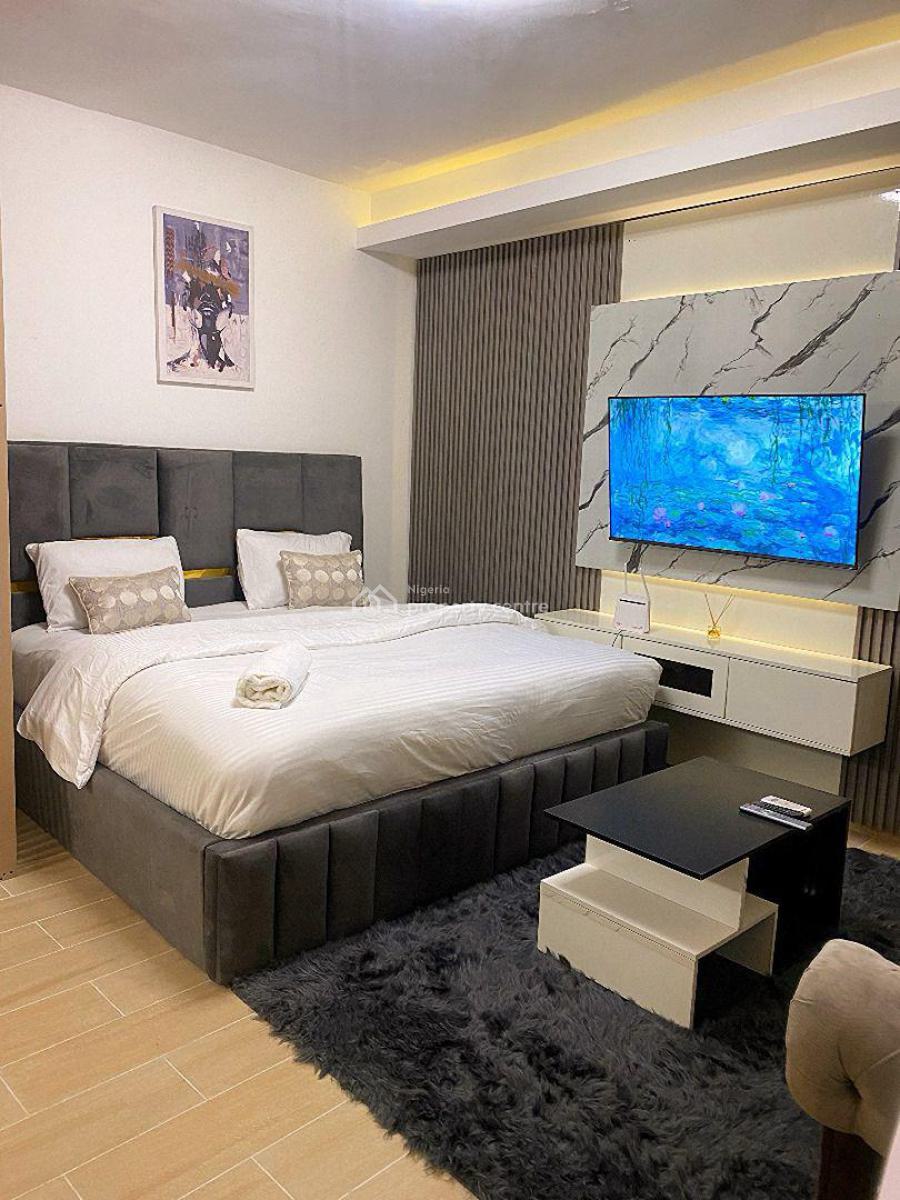 Fully Furnished and Luxury 1 Bedroom Serviced Apartment with Swimming Pool, Lekki Phase 1, Lekki, Lagos, Flat / Apartment for Rent