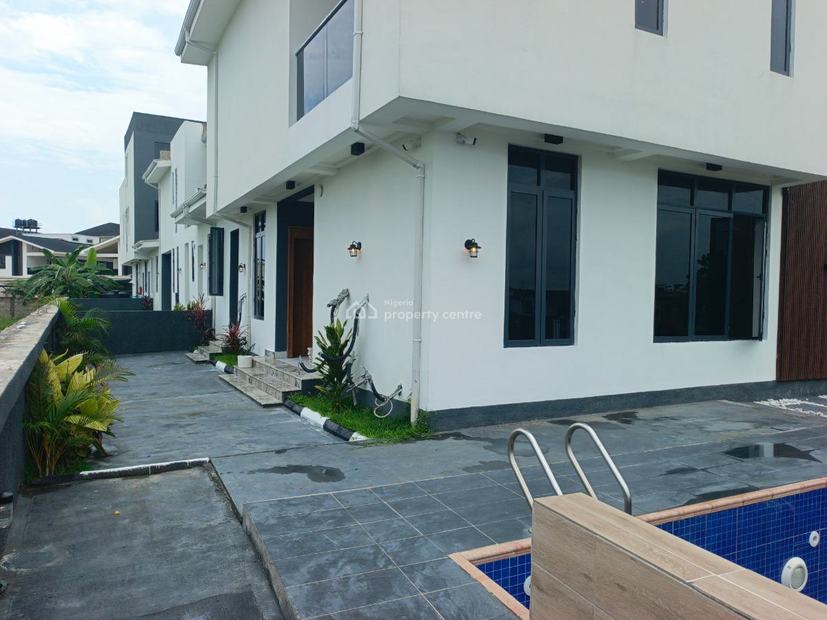 Smart 5 Bedroom Duplex with Bq and Swimming Pool in an Exclusive Estat, Ajah, Lagos, Detached Duplex for Sale
