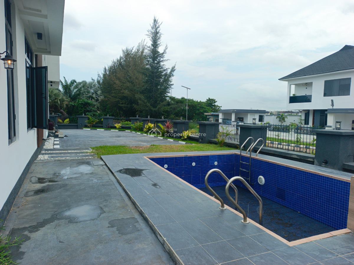 Smart 5 Bedroom Duplex with Bq and Swimming Pool in an Exclusive Estat, Ajah, Lagos, Detached Duplex for Sale