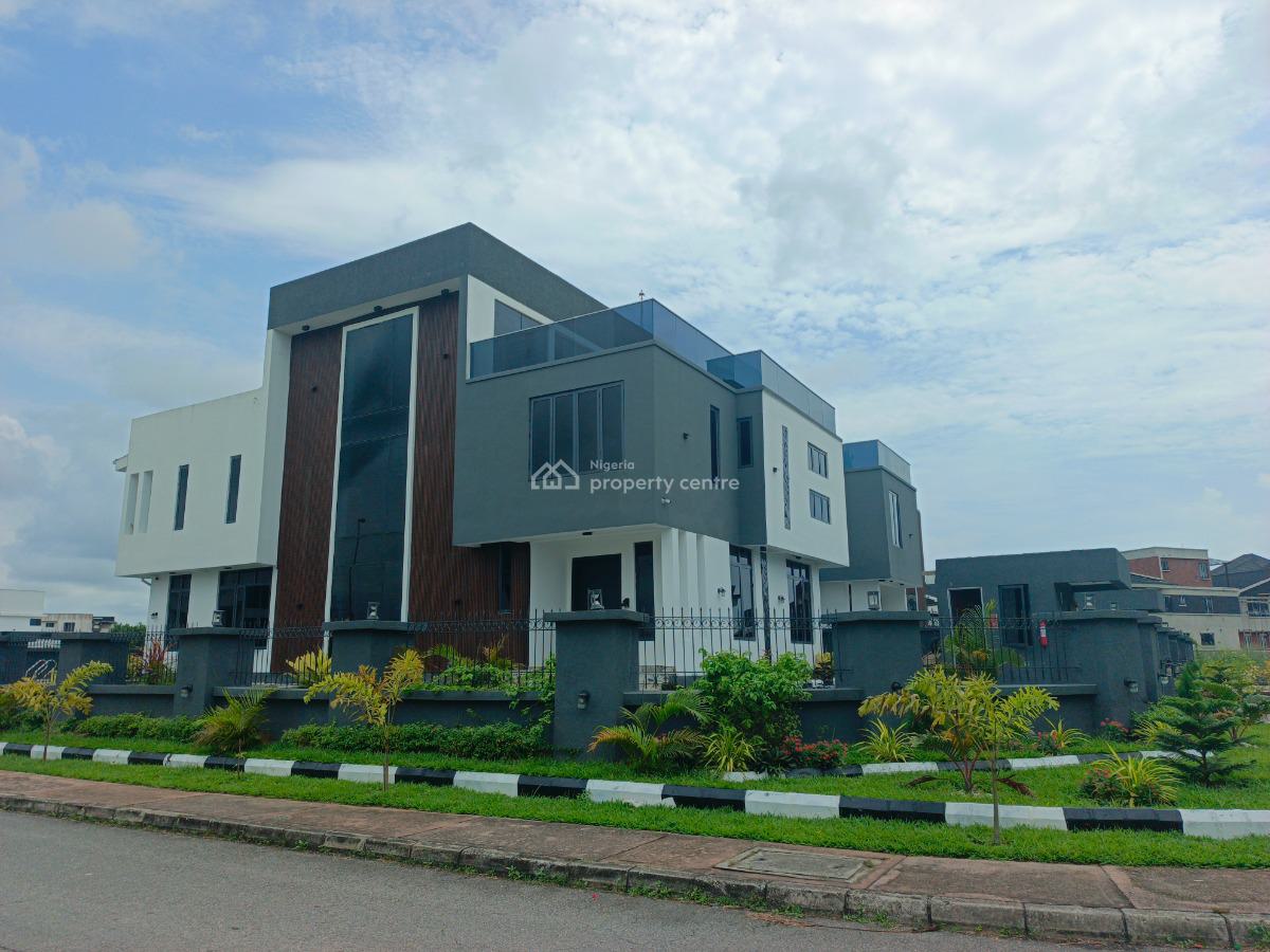Smart 5 Bedroom Duplex with Bq and Swimming Pool in an Exclusive Estat, Ajah, Lagos, Detached Duplex for Sale