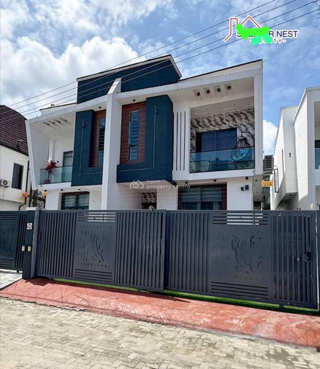 Fully Furnished 4 Bedrooms Detached Duplex with Bq, Ajah /ado Road, Ado, Ajah, Lagos, Detached Duplex for Rent