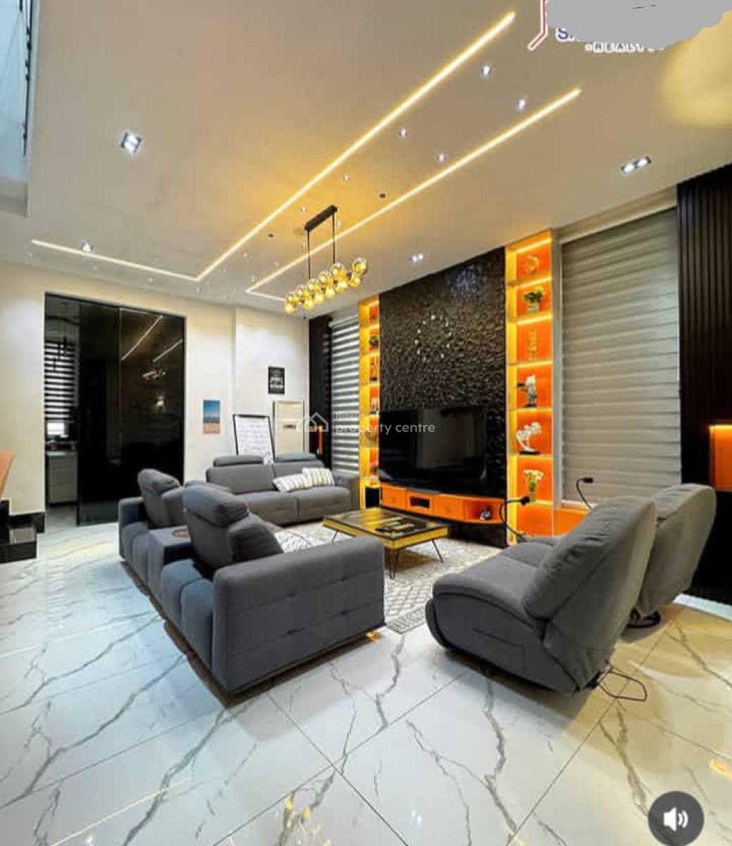 Fully Furnished 4 Bedrooms Detached Duplex with Bq, Ajah /ado Road, Ado, Ajah, Lagos, Detached Duplex for Rent