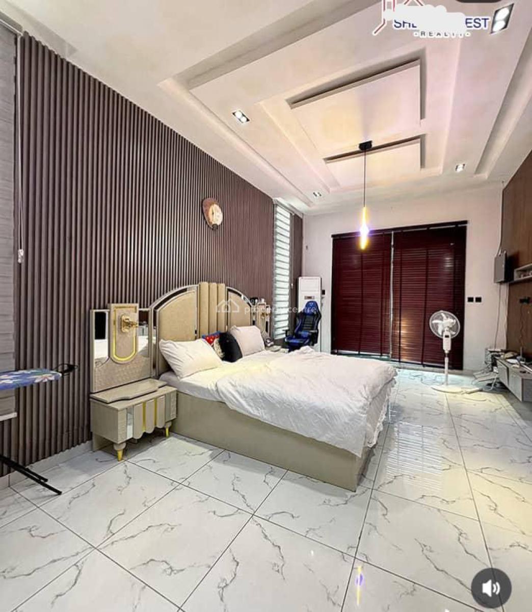 Fully Furnished 4 Bedrooms Detached Duplex with Bq, Ajah /ado Road, Ado, Ajah, Lagos, Detached Duplex for Rent