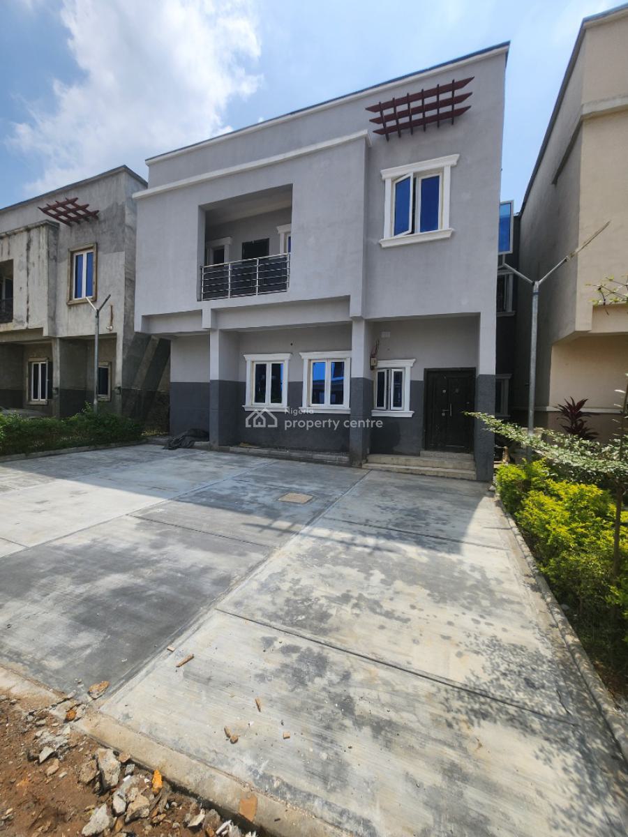Newly Built 4-bedroom Terrace Duplex, Mb Aliyu Mustapha Boulevard, Wuye, Abuja, Terraced Duplex for Rent
