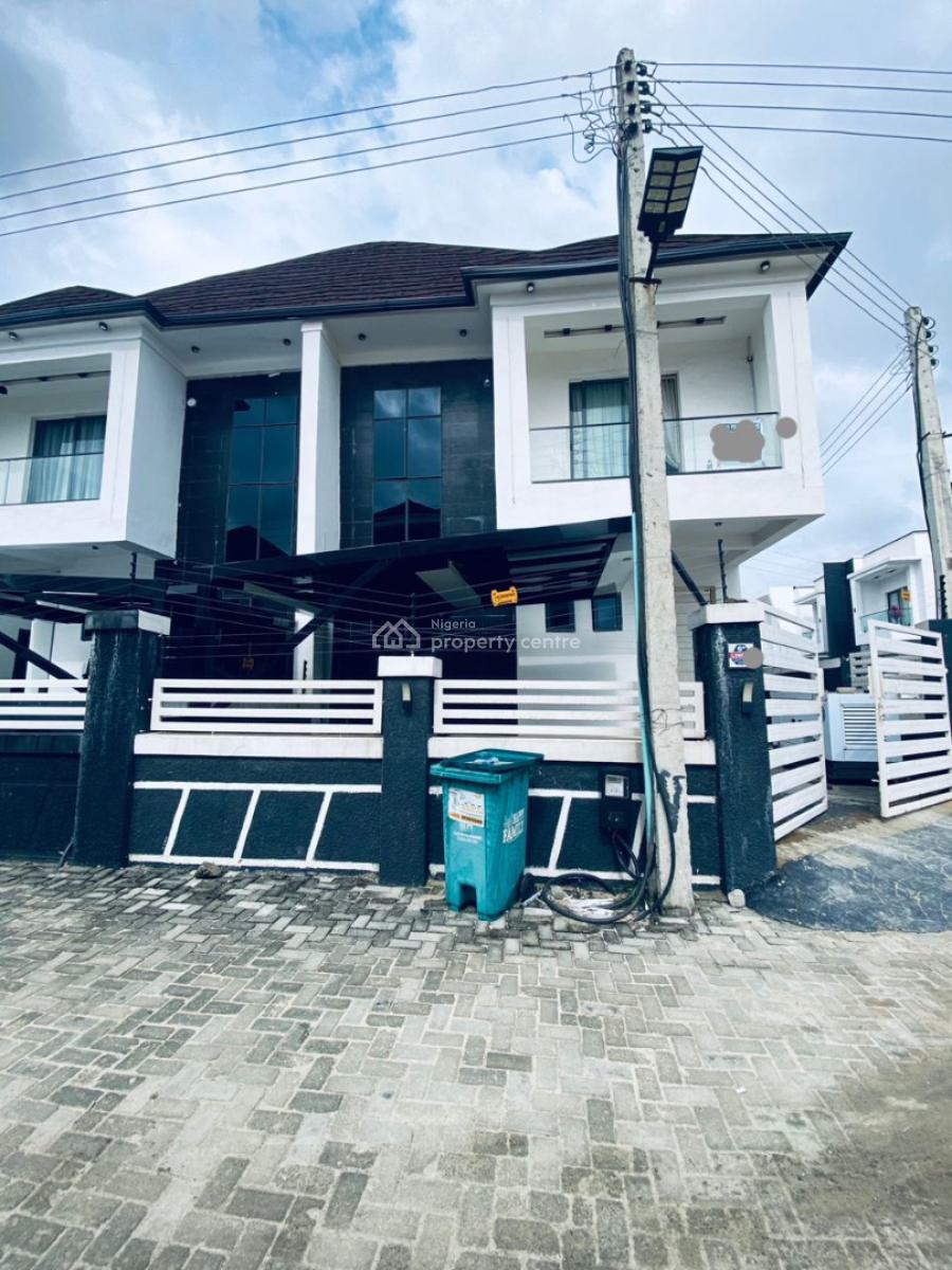 a Well Maintained 4 Bedrooms Semi Detached Duplex, Palm City Estate, Ado, Ajah, Lagos, Semi-detached Duplex for Rent
