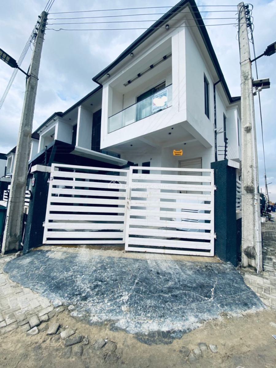 a Well Maintained 4 Bedrooms Semi Detached Duplex, Palm City Estate, Ado, Ajah, Lagos, Semi-detached Duplex for Rent