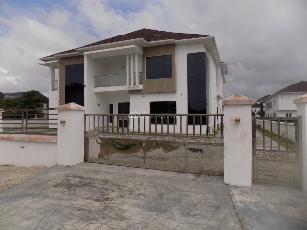 Very Big Mansion 6 Bedroom Fully Detached Duplex +separated Bungalow, After  Vgc Estate, Lekki, Lagos, Detached Duplex for Sale