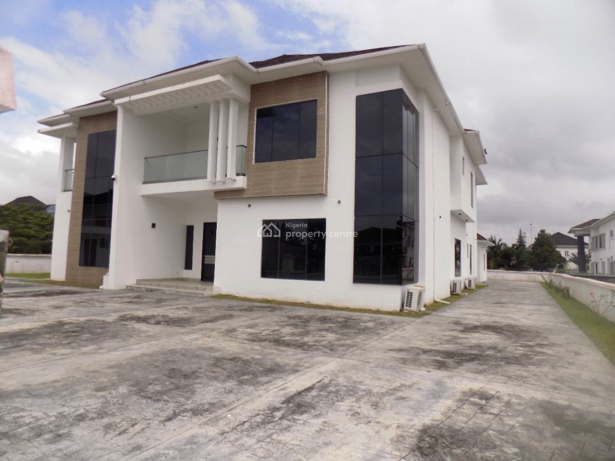 Very Big Mansion 6 Bedroom Fully Detached Duplex +separated Bungalow, After  Vgc Estate, Lekki, Lagos, Detached Duplex for Sale