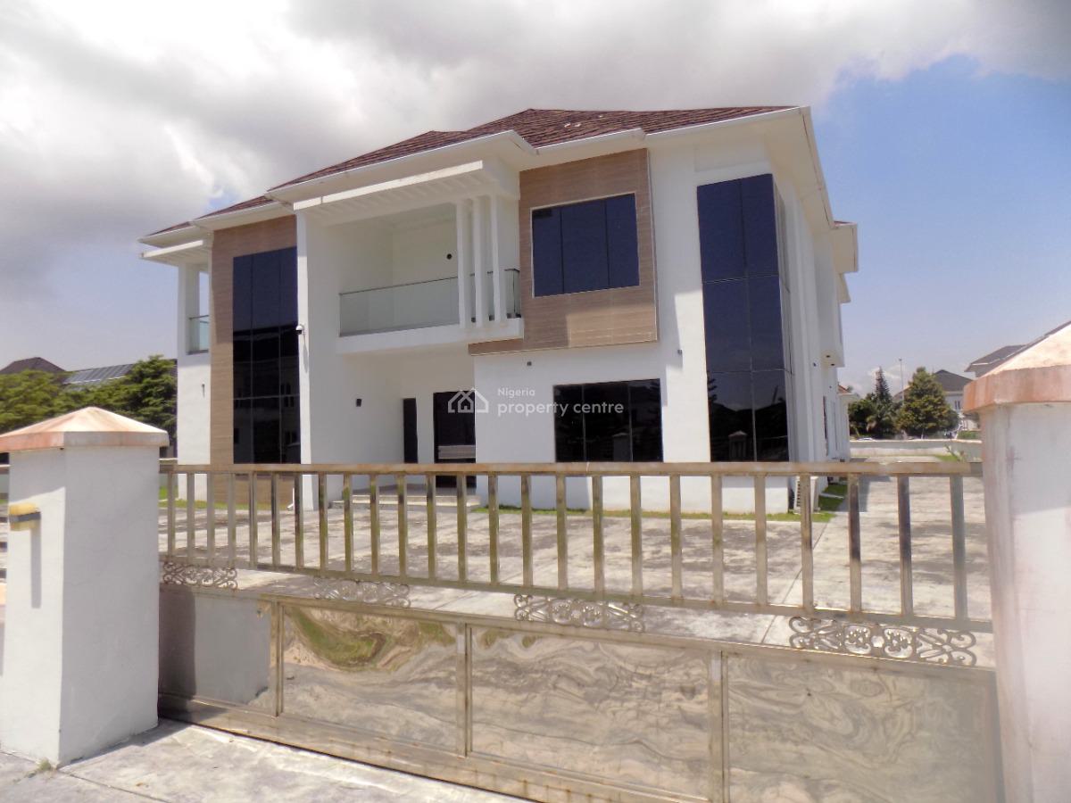 Very Big Mansion 6 Bedroom Fully Detached Duplex +separated Bungalow, After  Vgc Estate, Lekki, Lagos, Detached Duplex for Sale