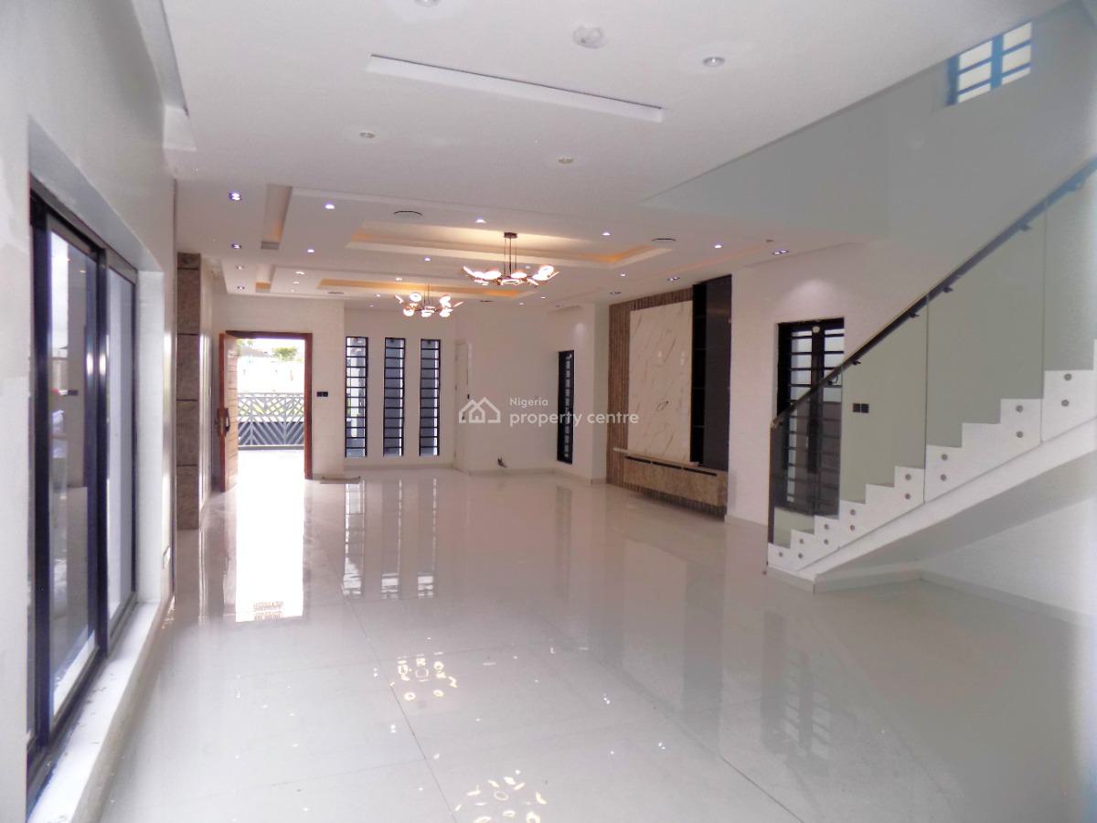 Tastefully Finished Smart Home 5 Bedroom Detached Duplex +bq+cinema, Inside Royal Garden Estate, Ajah, Lagos, Detached Duplex for Sale