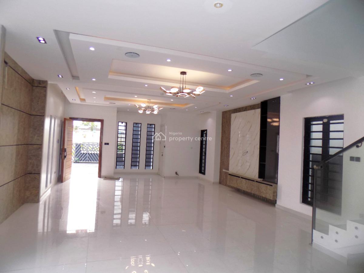 Tastefully Finished Smart Home 5 Bedroom Detached Duplex +bq+cinema, Inside Royal Garden Estate, Ajah, Lagos, Detached Duplex for Sale
