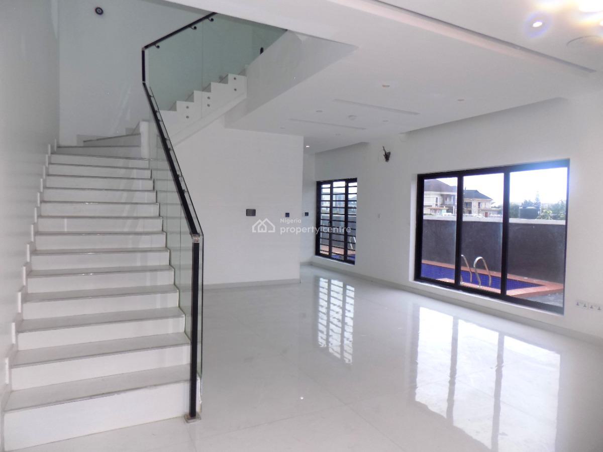 Tastefully Finished Smart Home 5 Bedroom Detached Duplex +bq+cinema, Inside Royal Garden Estate, Ajah, Lagos, Detached Duplex for Sale