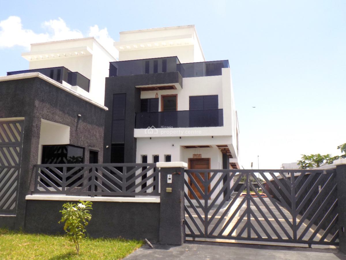 Tastefully Finished Smart Home 5 Bedroom Detached Duplex +bq+cinema, Inside Royal Garden Estate, Ajah, Lagos, Detached Duplex for Sale