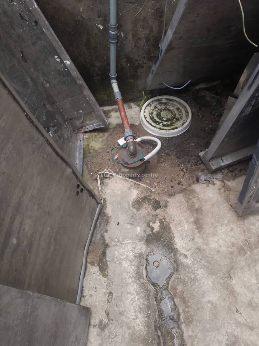 Relatively Old 3 Bedroom Duplex with 2 Bedroom Bq on Land Size 461sqm, Along Adeniran Ogunsanya Street,, Surulere, Lagos, House for Sale