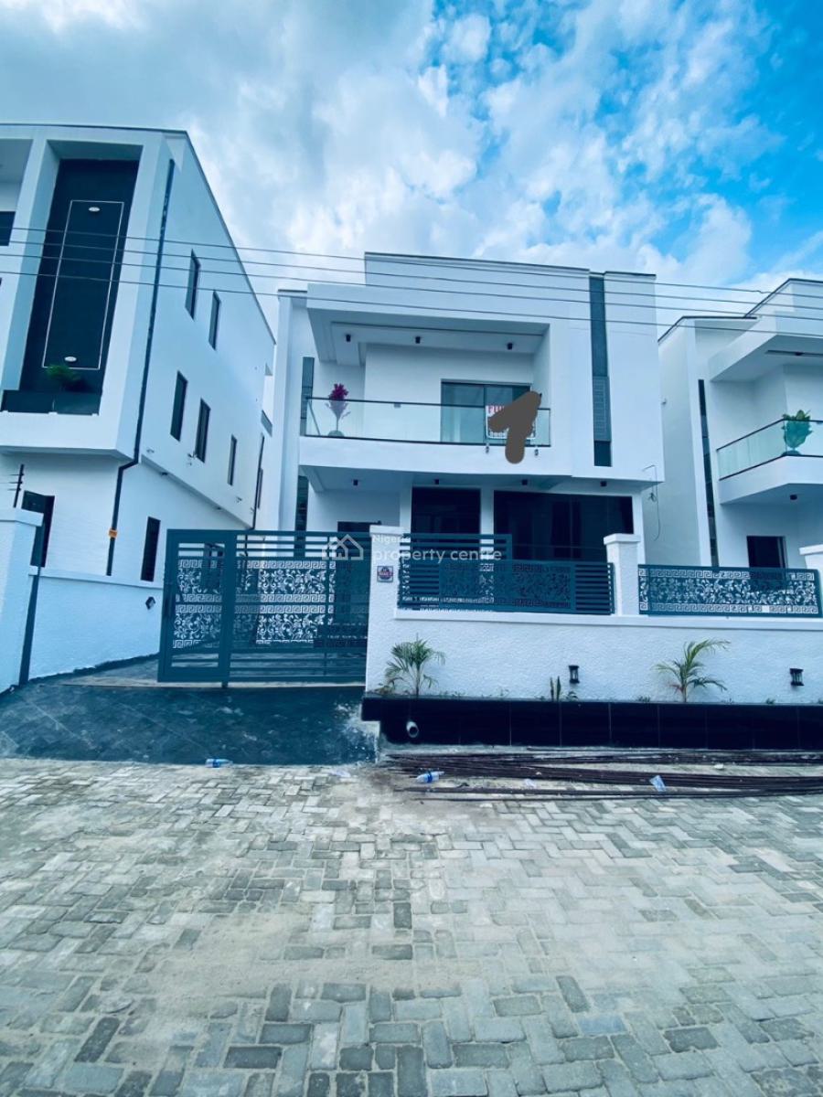 a Contemporary 4 Bedrooms Fully Detached Duplex, Ado Road, Ajah, Lagos, Detached Duplex for Sale
