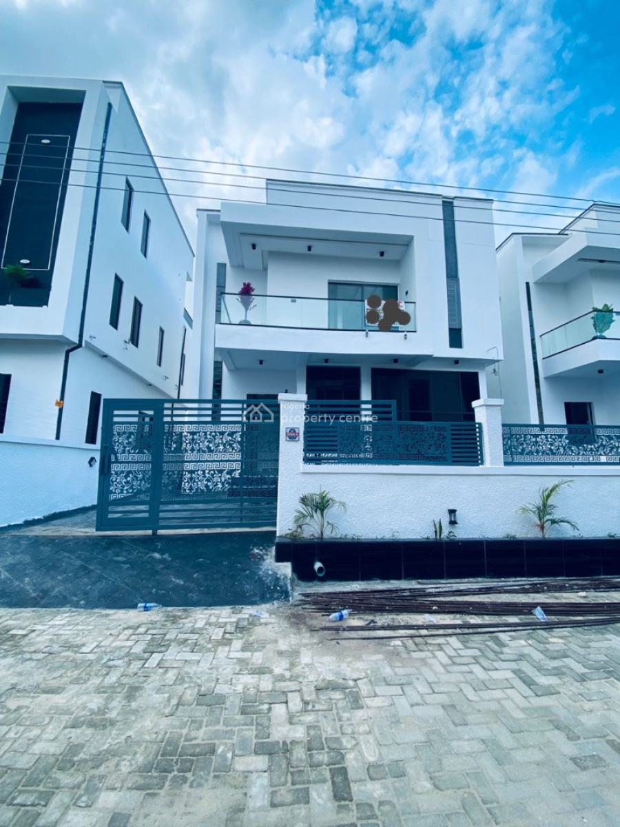 a Contemporary 4 Bedrooms Fully Detached Duplex, Ado Road, Ajah, Lagos, Detached Duplex for Sale