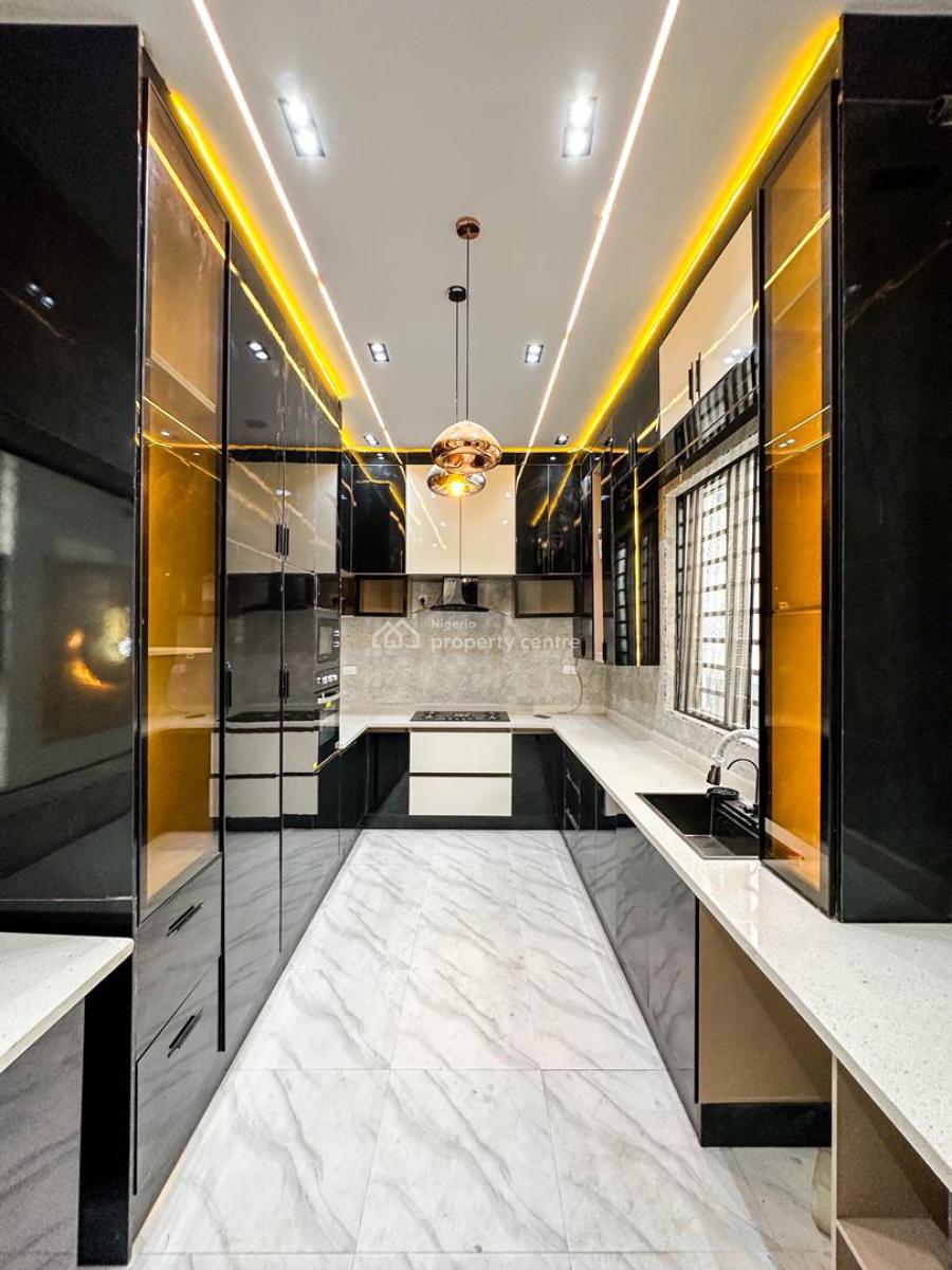 Contemporary 5 Bedroom Detached Duplex with Excellent Facilities, Chevron, Lekki, Lagos, Detached Duplex for Sale