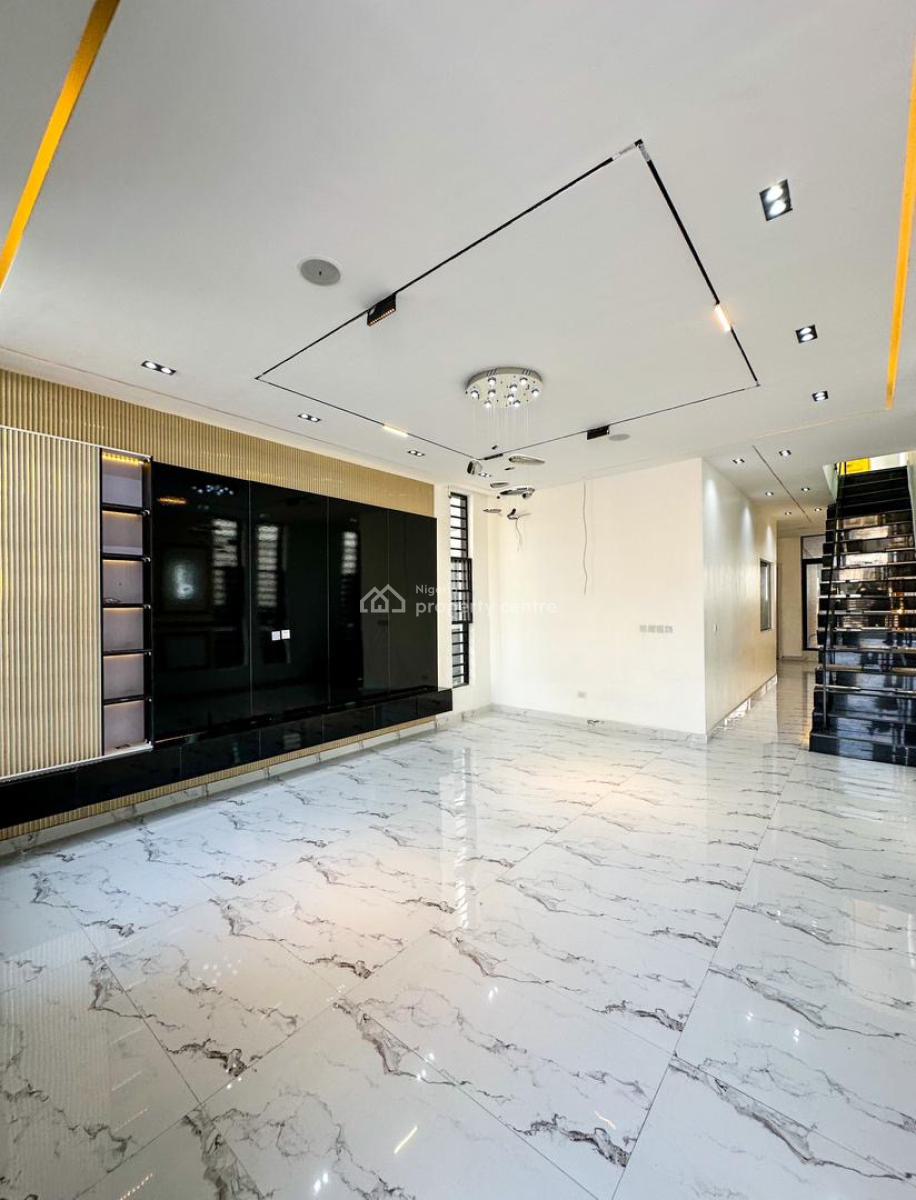 Contemporary 5 Bedroom Detached Duplex with Excellent Facilities, Chevron, Lekki, Lagos, Detached Duplex for Sale