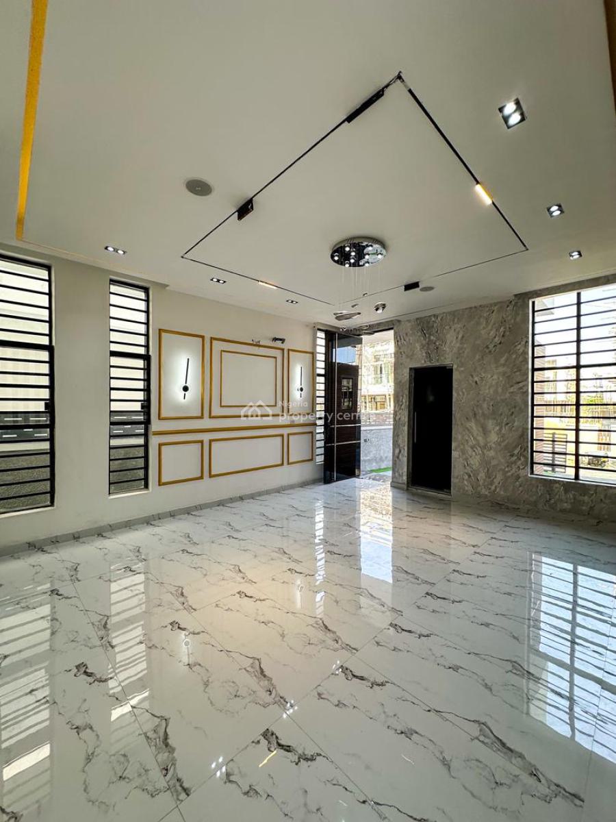 Contemporary 5 Bedroom Detached Duplex with Excellent Facilities, Chevron, Lekki, Lagos, Detached Duplex for Sale