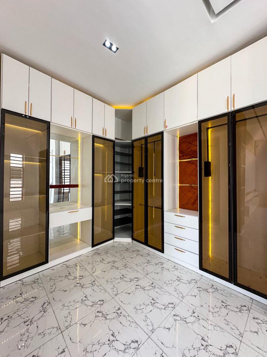 Contemporary 5 Bedroom Detached Duplex with Excellent Facilities, Chevron, Lekki, Lagos, Detached Duplex for Sale