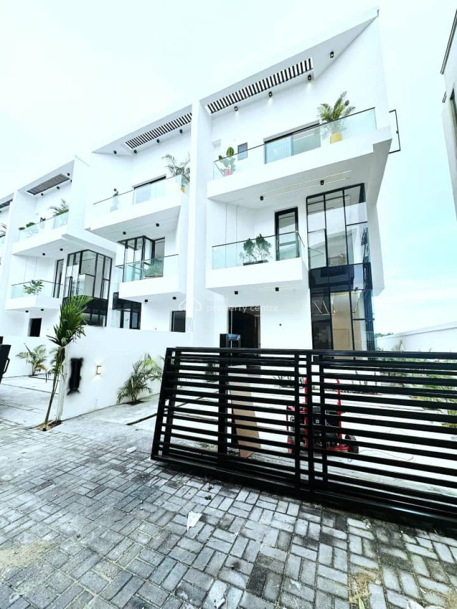 Luxury 4 Bedroom Semi-detached Duplex with Bq, Orchid Road, Lekki, Lagos, Detached Duplex for Sale