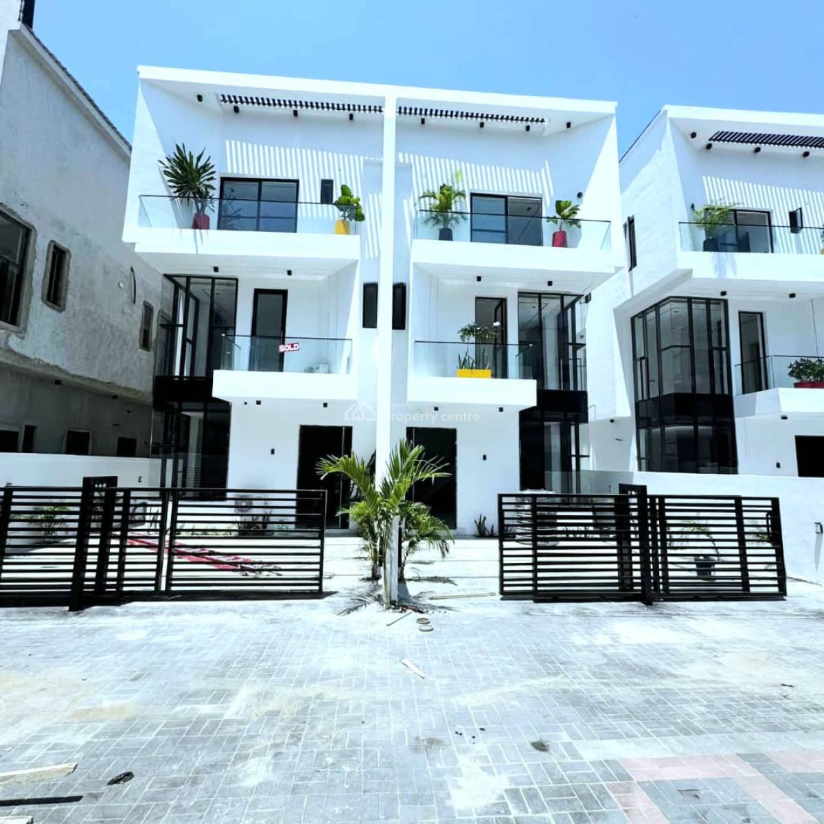 Luxury 4 Bedroom Semi-detached Duplex with Bq, Orchid Road, Lekki, Lagos, Detached Duplex for Sale