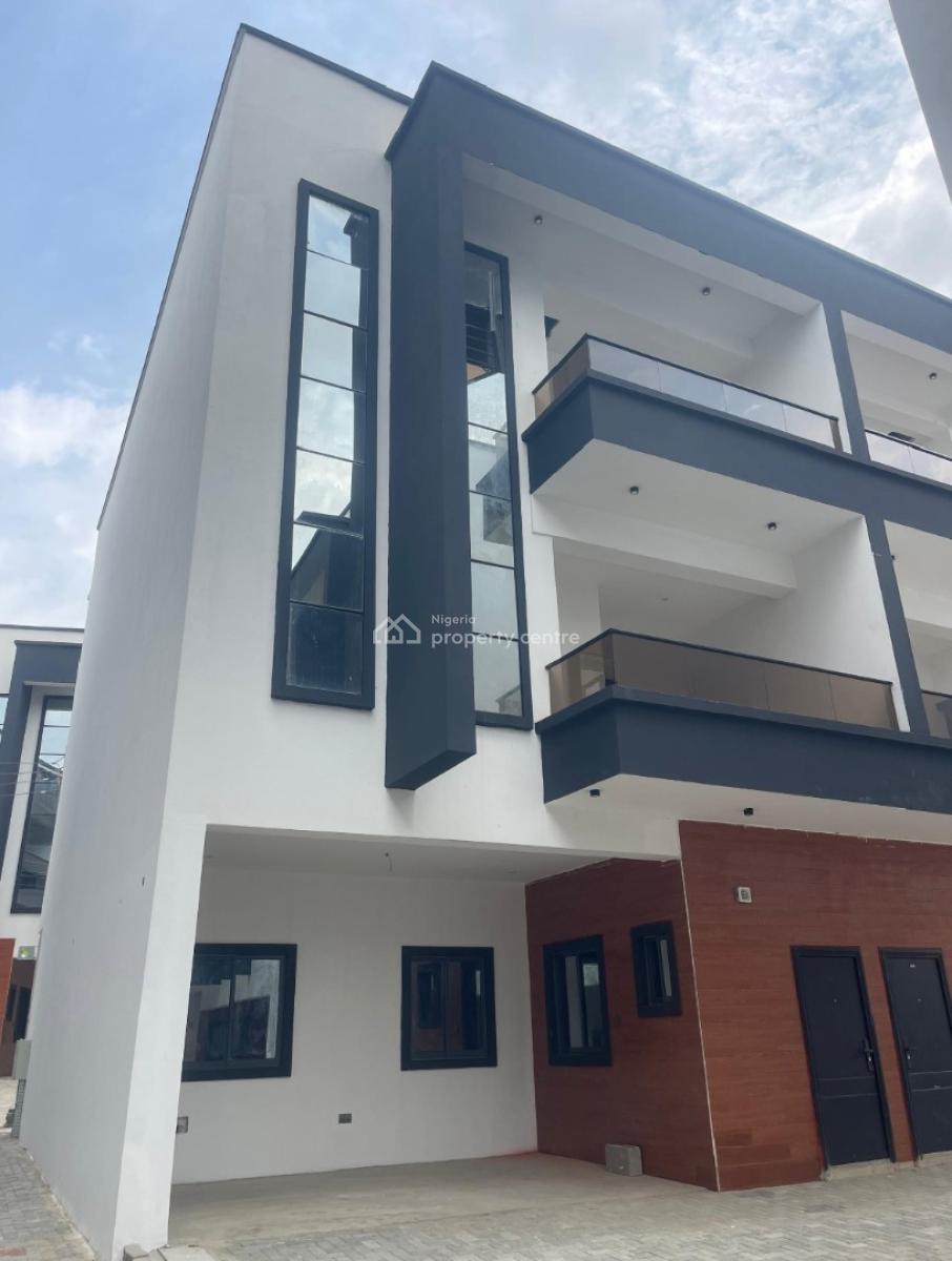 Newly 4 Bedrom Terrace Duplex and Bq, Allen, Ikeja, Lagos, Terraced Duplex for Rent