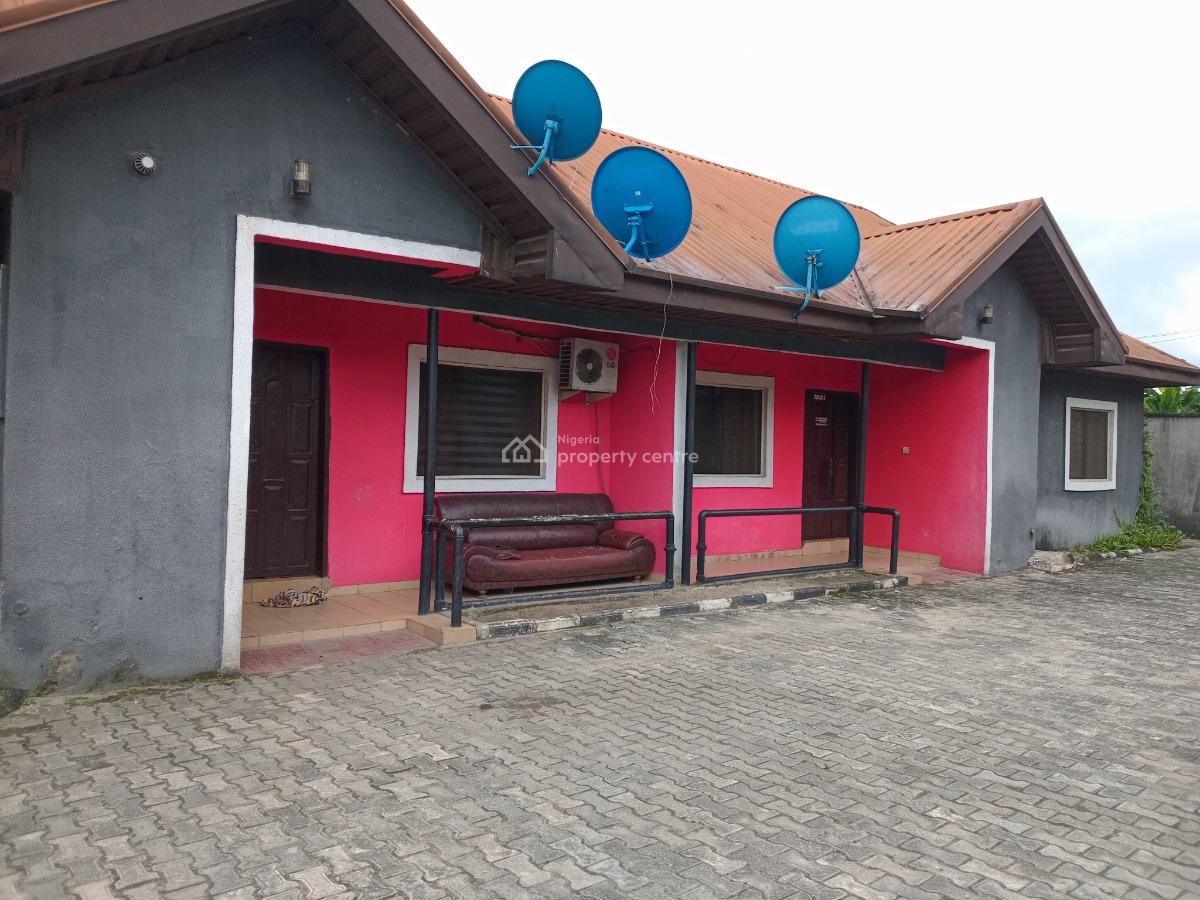 Well Located Four (4) Units of 2 Bedroom Flats on Two Plots of Land, Rumuodara, Port Harcourt, Rivers, Block of Flats for Sale