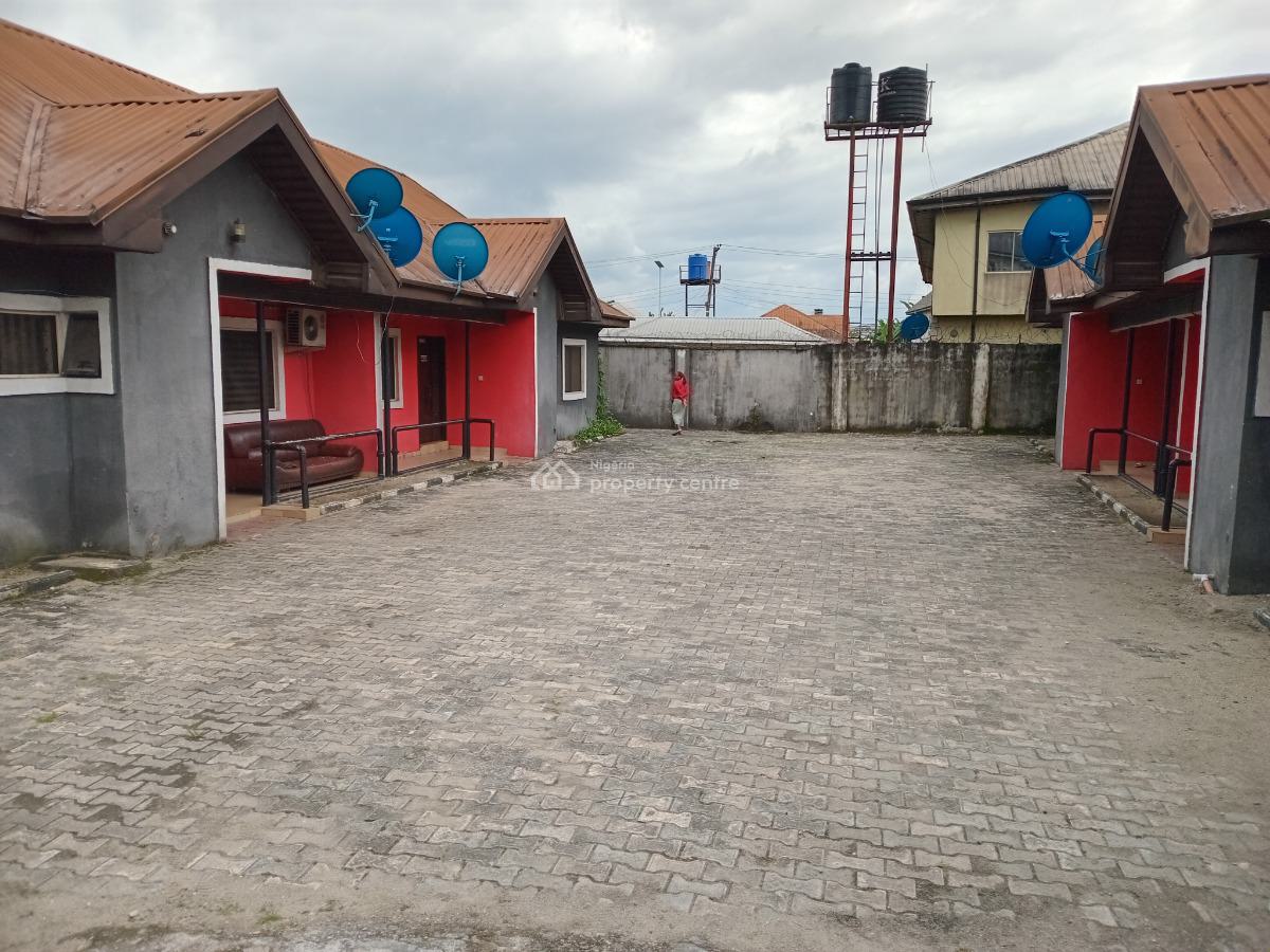 Well Located Four (4) Units of 2 Bedroom Flats on Two Plots of Land, Rumuodara, Port Harcourt, Rivers, Block of Flats for Sale