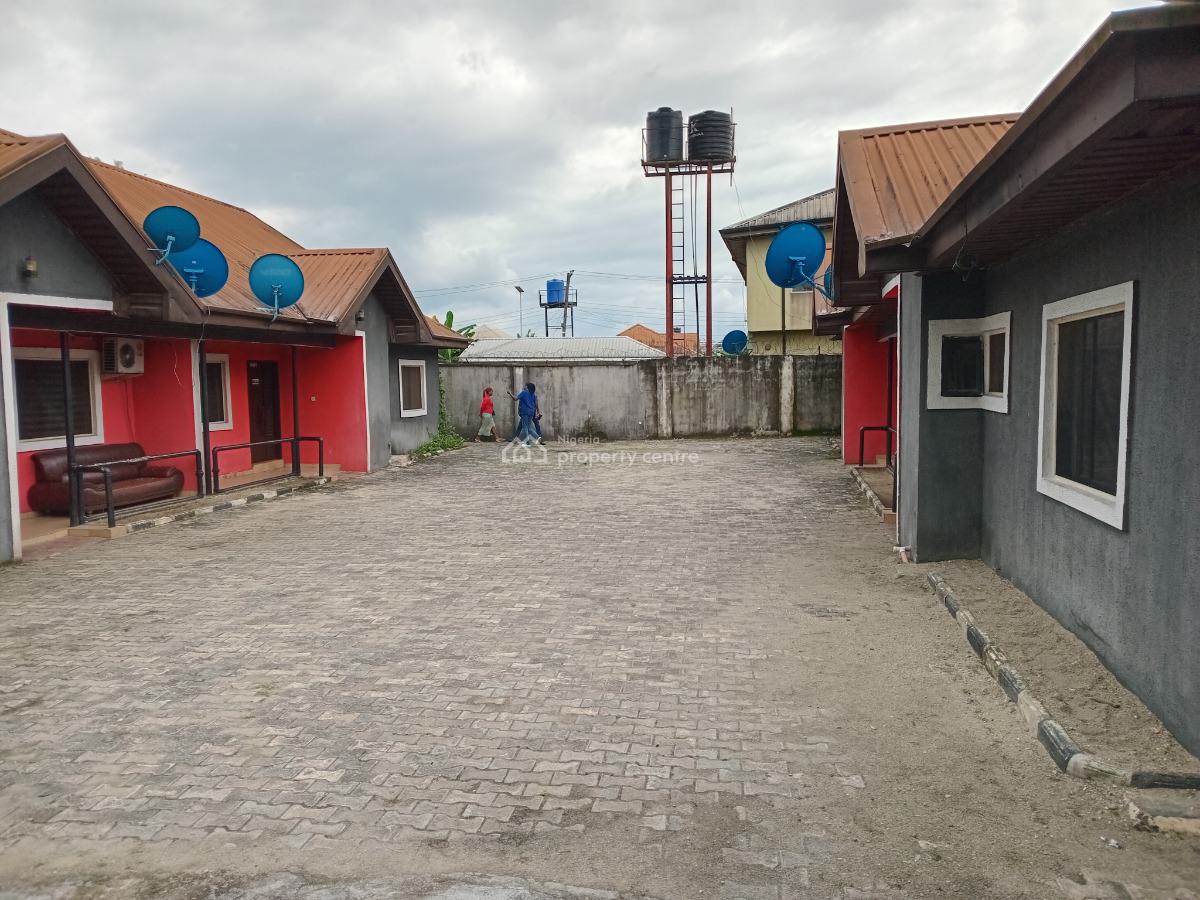 Well Located Four (4) Units of 2 Bedroom Flats on Two Plots of Land, Rumuodara, Port Harcourt, Rivers, Block of Flats for Sale
