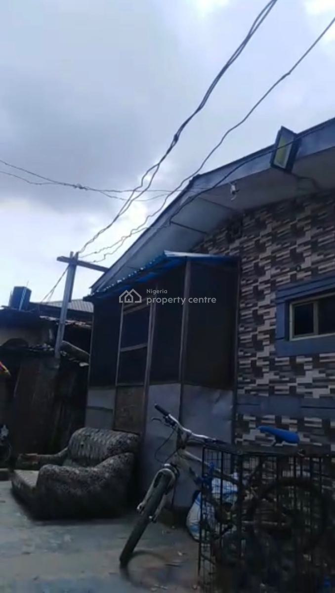 Bungalow on a Half Plot of Land in a Calm Environment, Iwaya, Yaba, Lagos, Residential Land for Sale