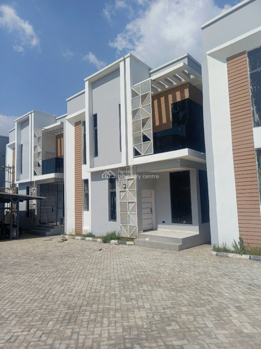 Brand New Virgin 4 Bedroom Terrace Duplex with a Bq, Asokoro District, Abuja, House for Sale
