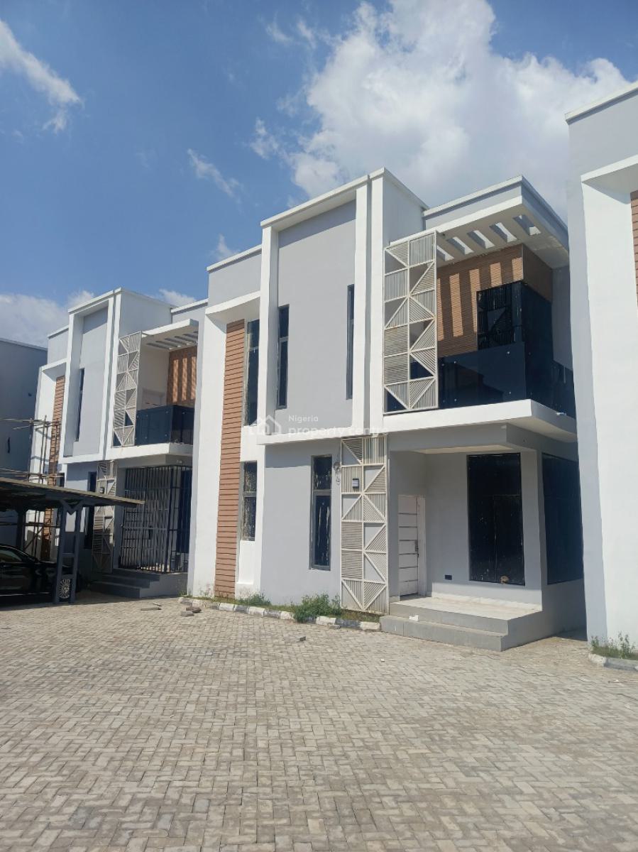 Brand New Virgin 4 Bedroom Terrace Duplex with a Bq, Asokoro District, Abuja, House for Sale