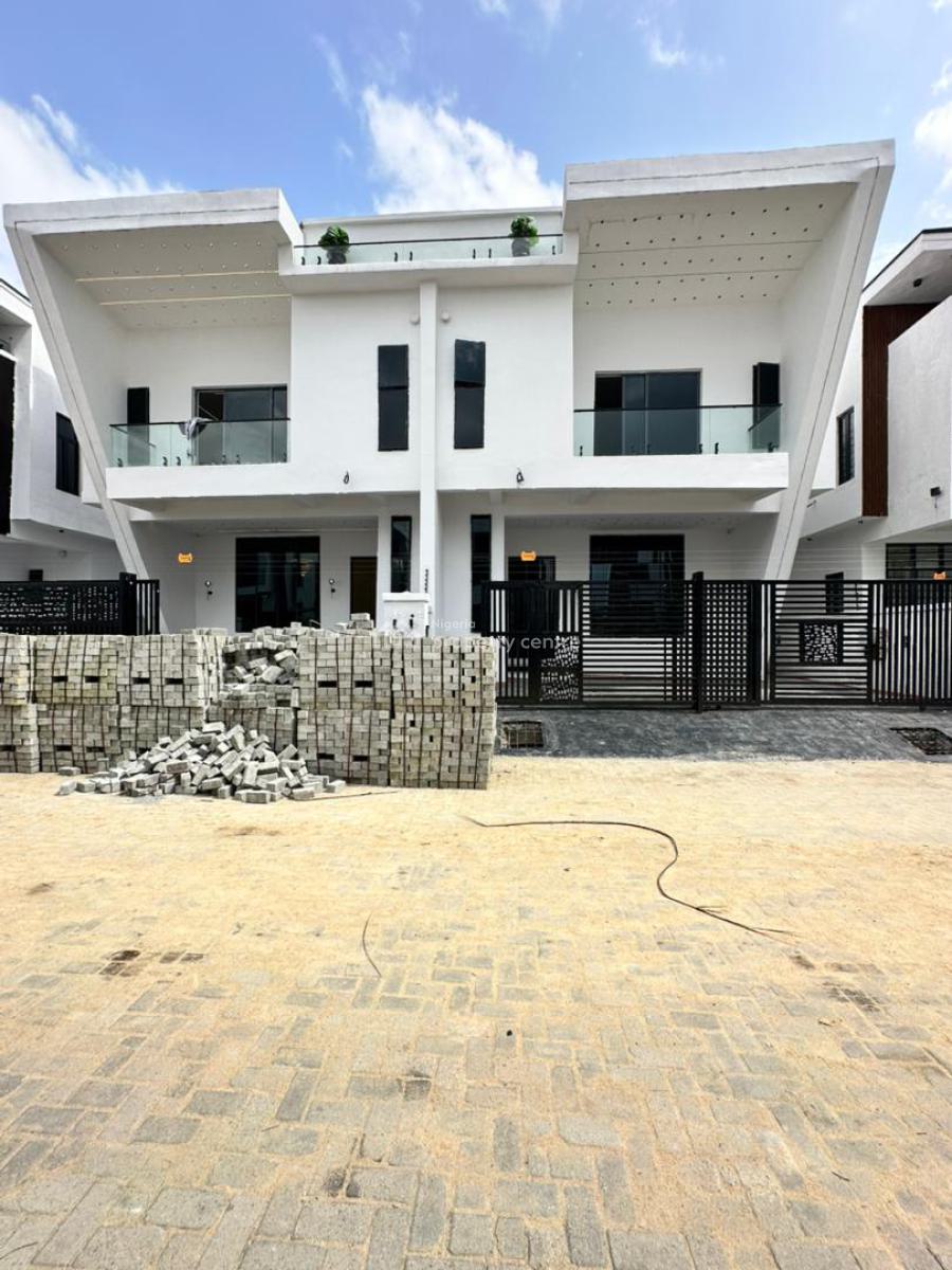 Neatly Built 4 Bedroom Semi Detached Duplex with Bq, Lekki, Ajah, Lagos, Semi-detached Duplex for Sale