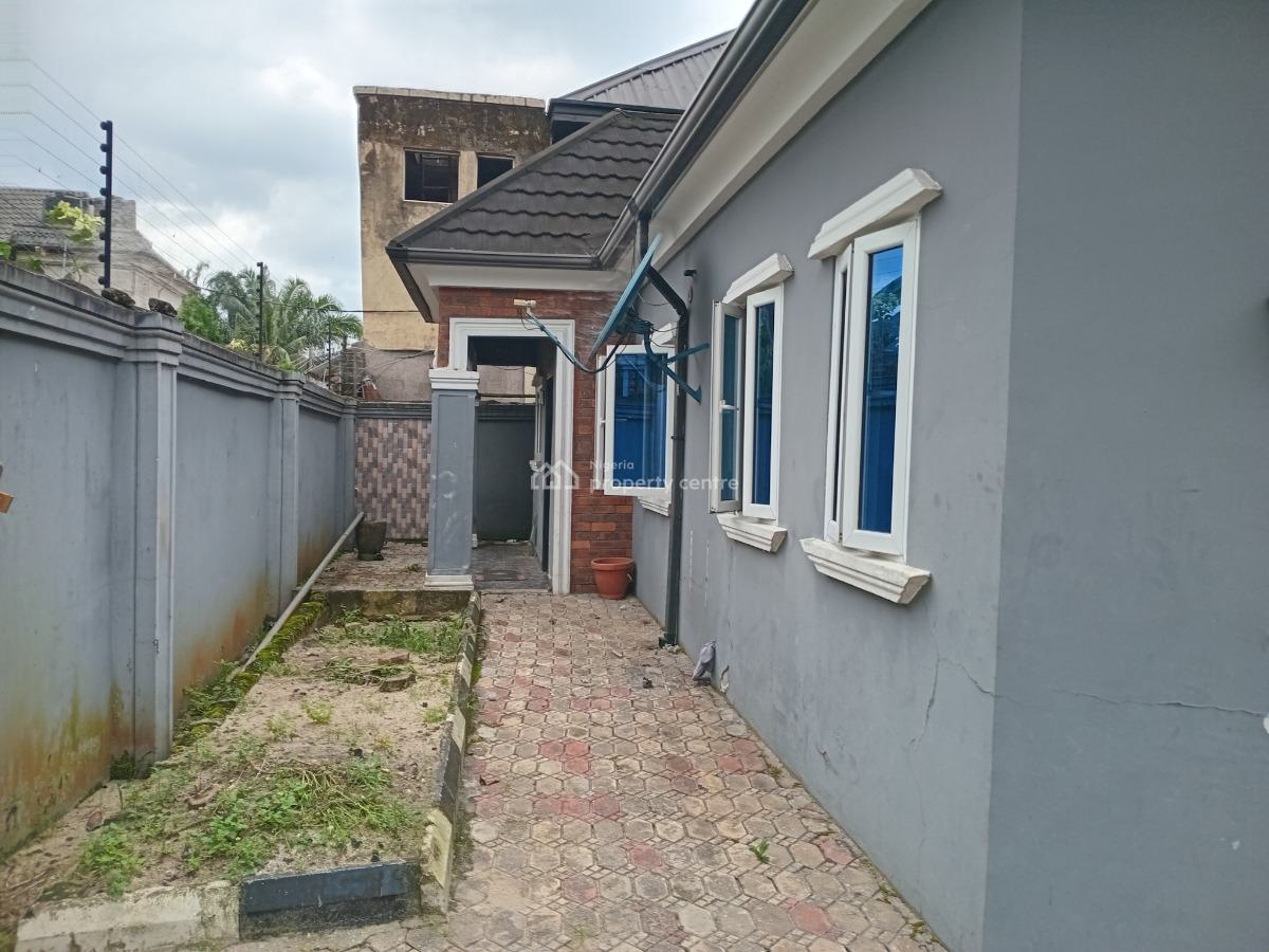 Standard Four Bedroom Bungalow with a Unit of 2 Bedroom Flat, Rumunduru, Port Harcourt, Rivers, Detached Bungalow for Sale