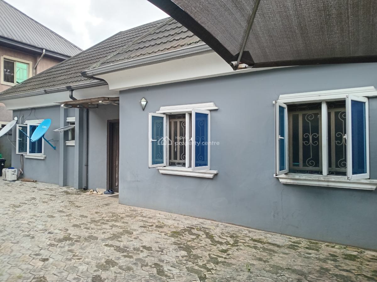 Standard Four Bedroom Bungalow with a Unit of 2 Bedroom Flat, Rumunduru, Port Harcourt, Rivers, Detached Bungalow for Sale