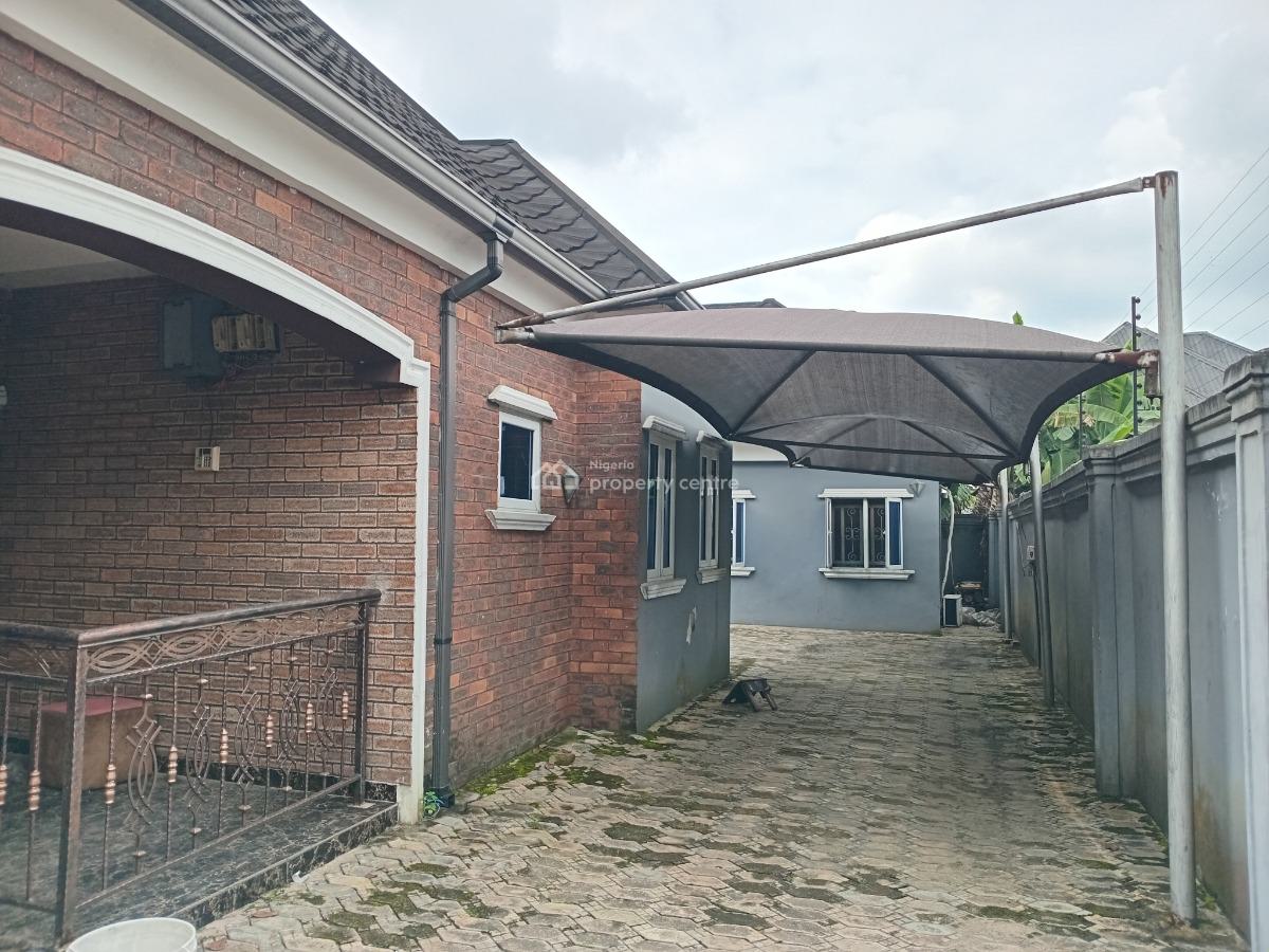 Standard Four Bedroom Bungalow with a Unit of 2 Bedroom Flat, Rumunduru, Port Harcourt, Rivers, Detached Bungalow for Sale