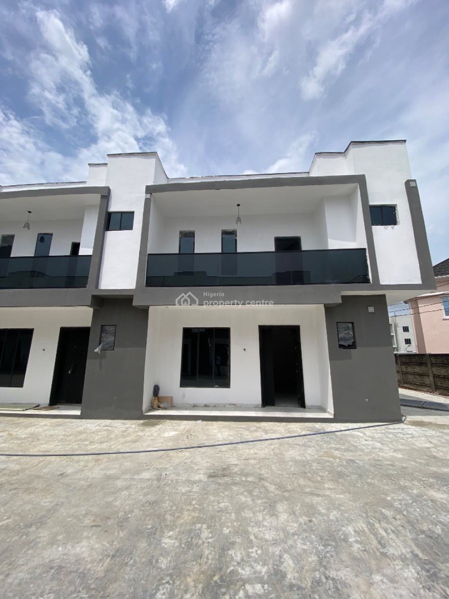 New Luxury 3 Bedroom Smart Terrace Duplex & Bq, Ajah, Lagos, Terraced Duplex for Rent