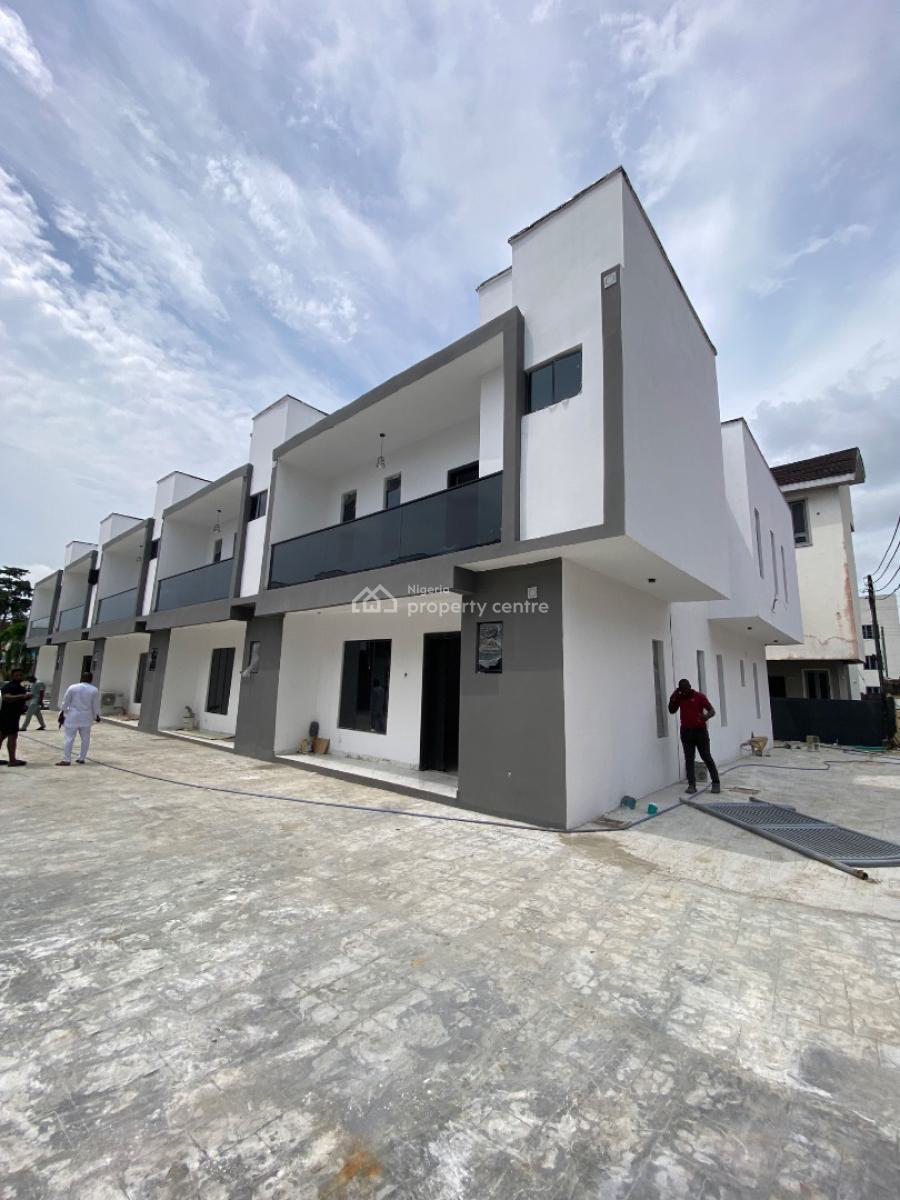 New Luxury 3 Bedroom Smart Terrace Duplex & Bq, Ajah, Lagos, Terraced Duplex for Rent