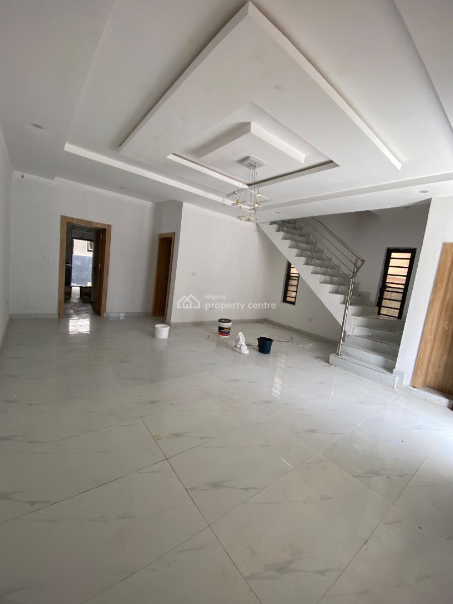New Luxury 3 Bedroom Smart Terrace Duplex & Bq, Ajah, Lagos, Terraced Duplex for Rent