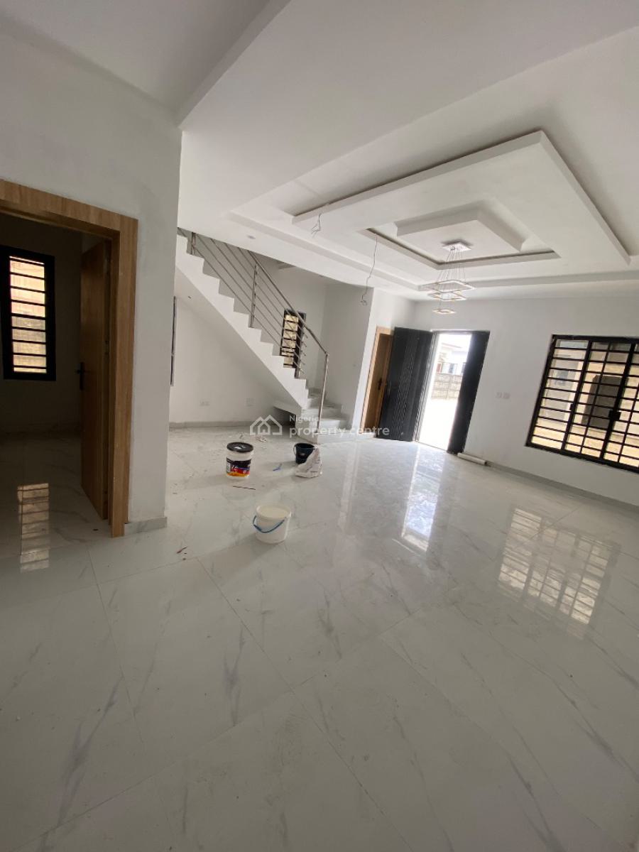 New Luxury 3 Bedroom Smart Terrace Duplex & Bq, Ajah, Lagos, Terraced Duplex for Rent