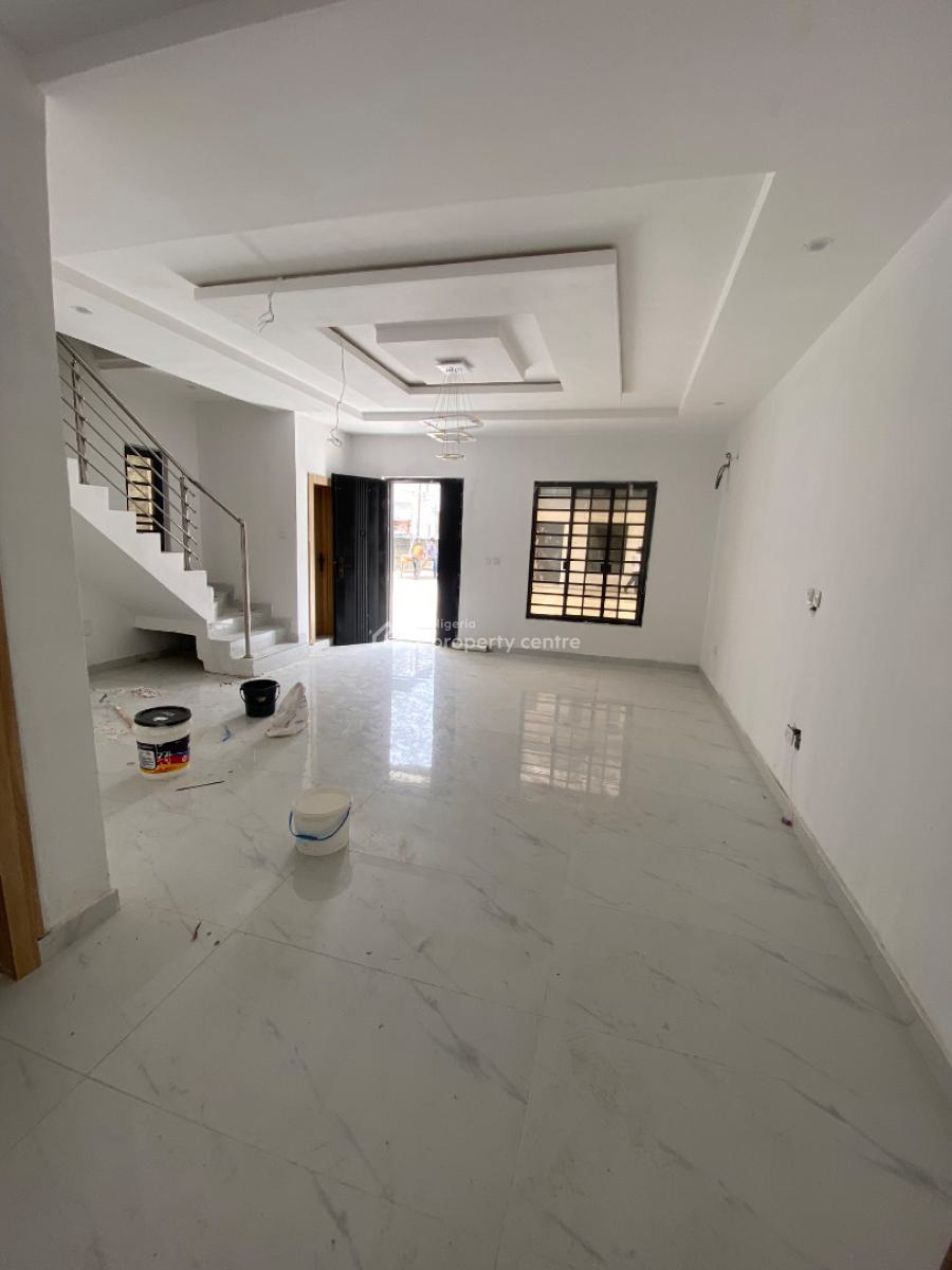 New Luxury 3 Bedroom Smart Terrace Duplex & Bq, Ajah, Lagos, Terraced Duplex for Rent