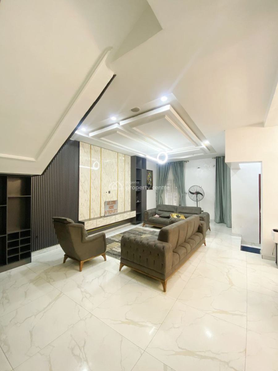 Executive 5-bedroom Fully Furnished Terrace Duplex with Bq & Swimming, Off Palace Road, Oniru, Victoria Island (vi), Lagos, Detached Duplex for Rent
