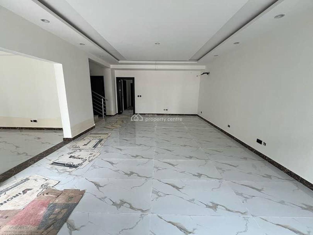 Newly Built 5 Bedrooms Terrace Duplex with a Room Bq  and Office Room, Jahi, Abuja, Terraced Duplex for Rent