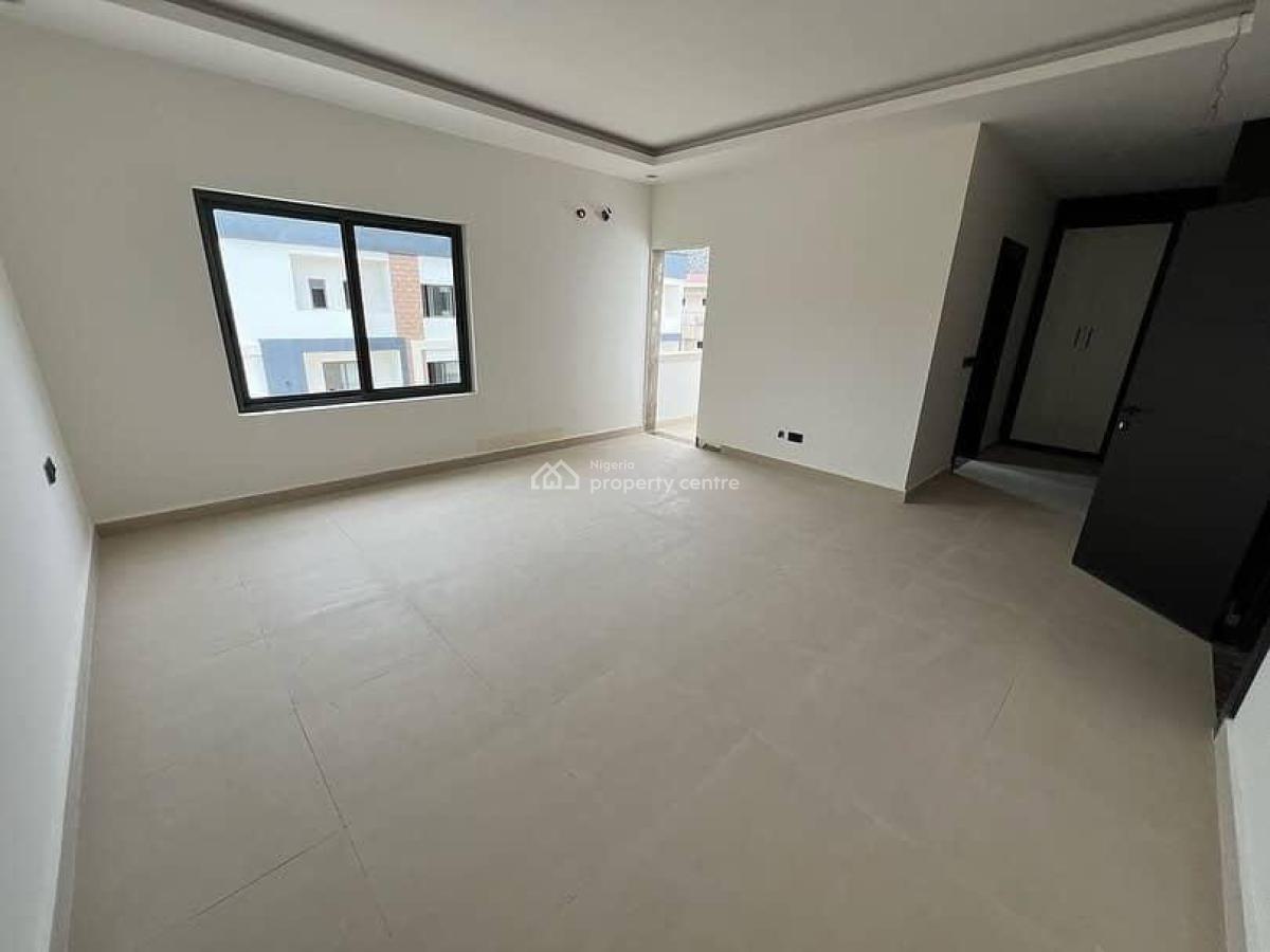 Newly Built 5 Bedrooms Terrace Duplex with a Room Bq  and Office Room, Jahi, Abuja, Terraced Duplex for Rent