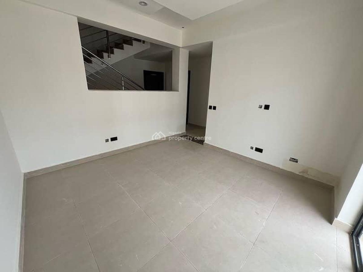 Newly Built 5 Bedrooms Terrace Duplex with a Room Bq  and Office Room, Jahi, Abuja, Terraced Duplex for Rent