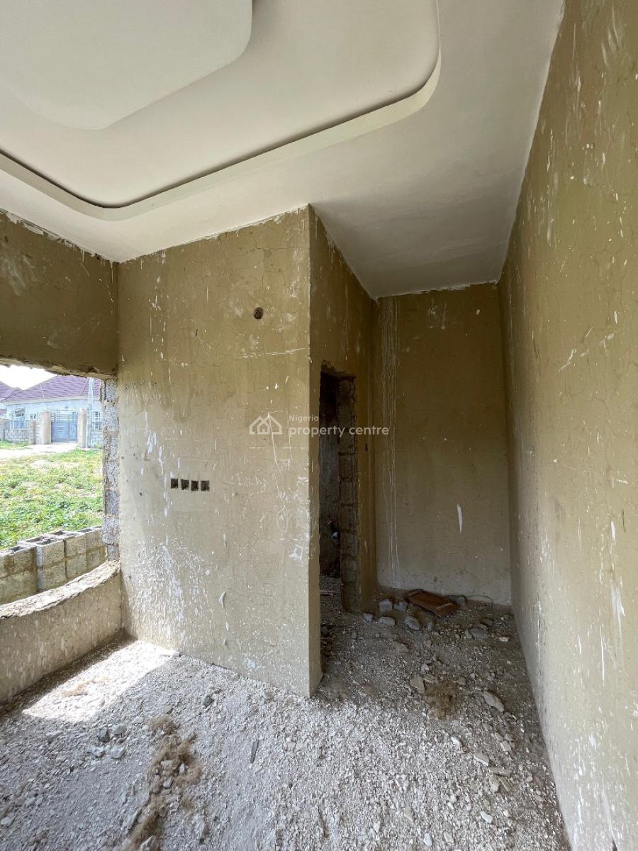 Semi Finished  3 Bedroom Fully Detached Bungalow, Lugbe District, Abuja, Detached Bungalow for Sale